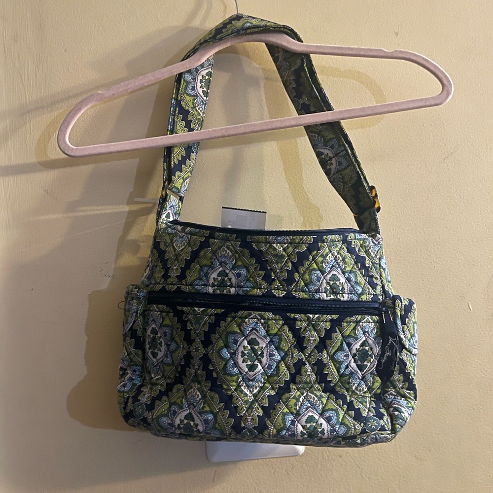 Vera Bradley Cambridge print shoulder bag, EUC